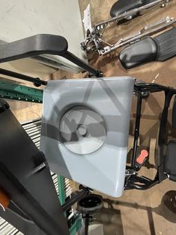 NOVA TRANSPORT CHAIR COMMODE, DRPARM (NEW)