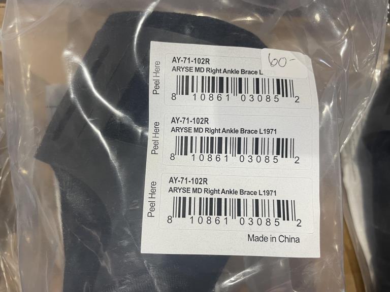 ARYSE ANKLE BRACES (NEW IN PACKAGE)