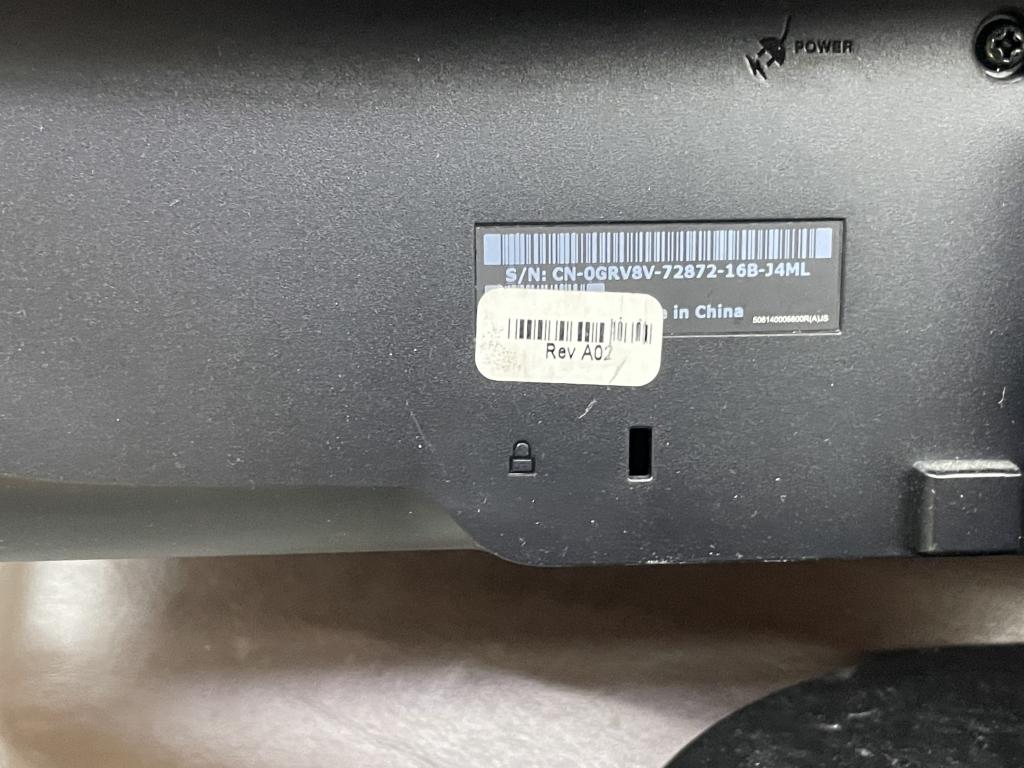 DELL 24" MONITORS ON STAND