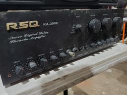 LOT CONSISTING OF RSQ AUDIO EQUIPMENT