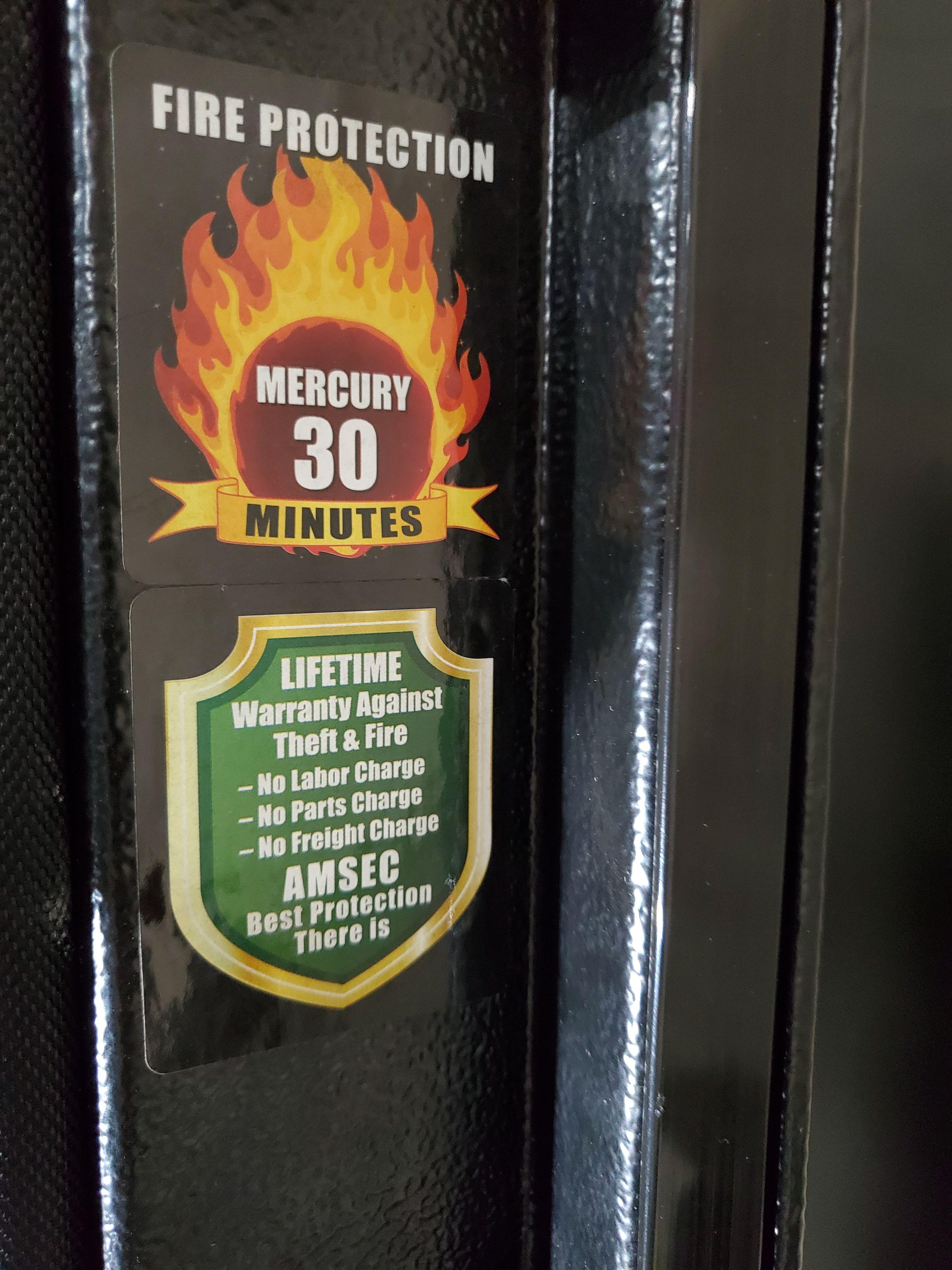 AMERICAN SECURITY GUN SAFE