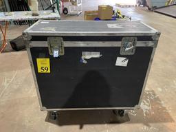 HARD CASE ON CASTERS