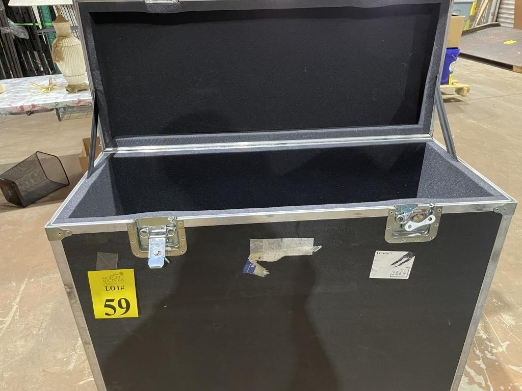 HARD CASE ON CASTERS