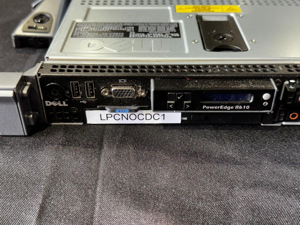 DELL POWEREDGE R610 SERVER
