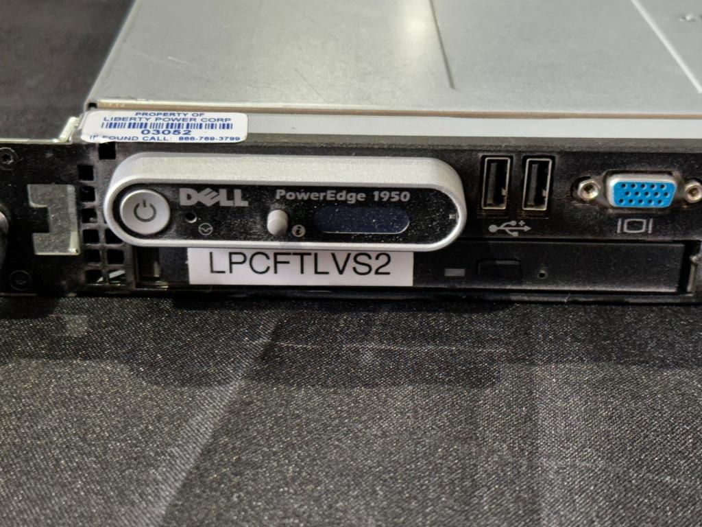 DELL POWEREDGE 1950 SERVER