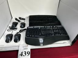 LOT CONSISTING OF KEYBOARDS AND MICE