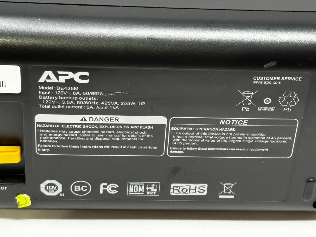 APC 425 BATTERY BACK-UPS