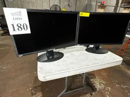SCEPTRE 22" MONITORS ON STANDS
