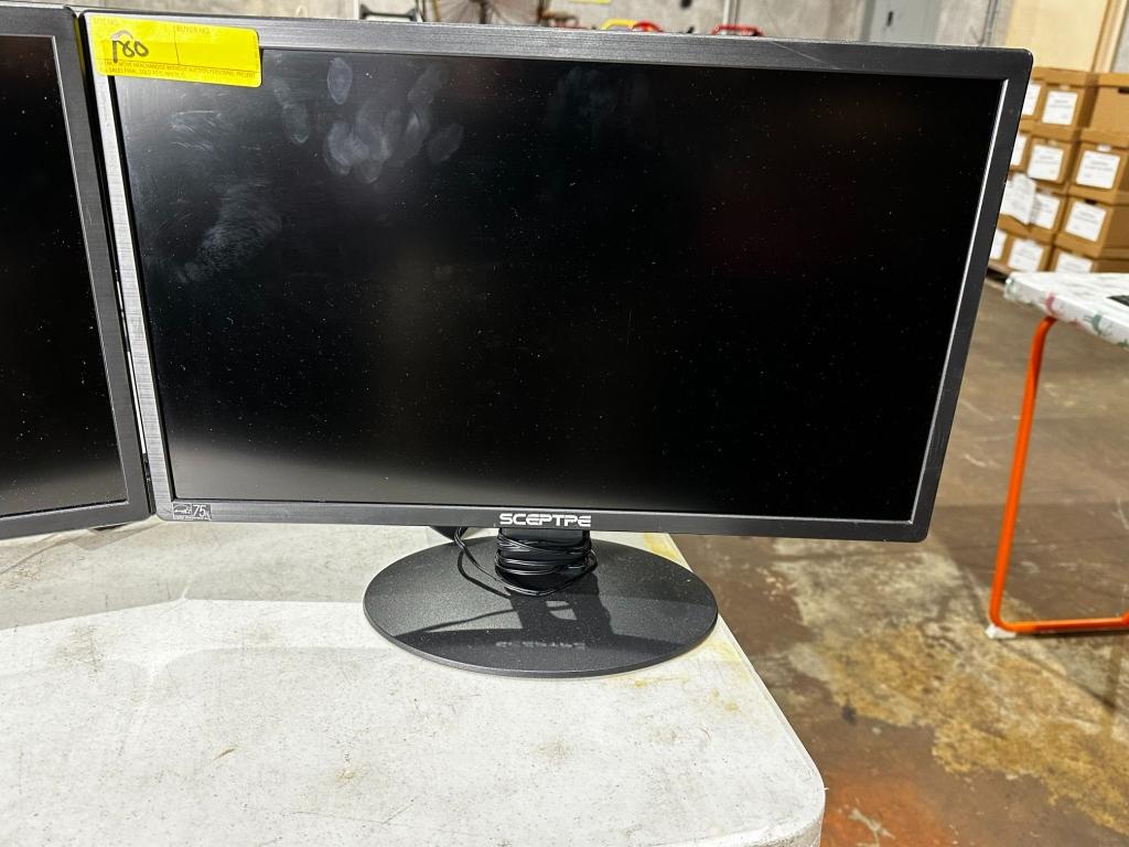 SCEPTRE 22" MONITORS ON STANDS