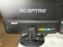 SCEPTRE 22" MONITORS ON STANDS