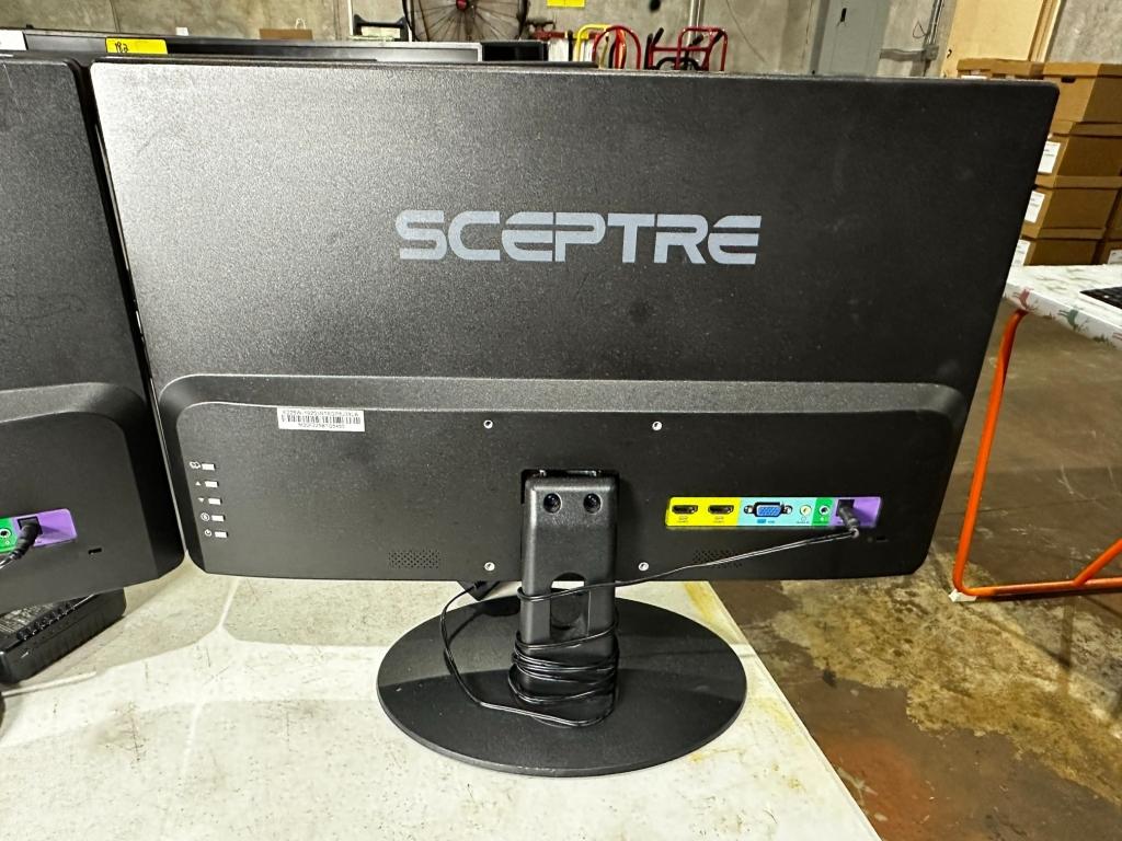 SCEPTRE 22" MONITORS ON STANDS
