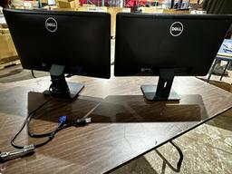 22" DELL MONITORS ON STANDS