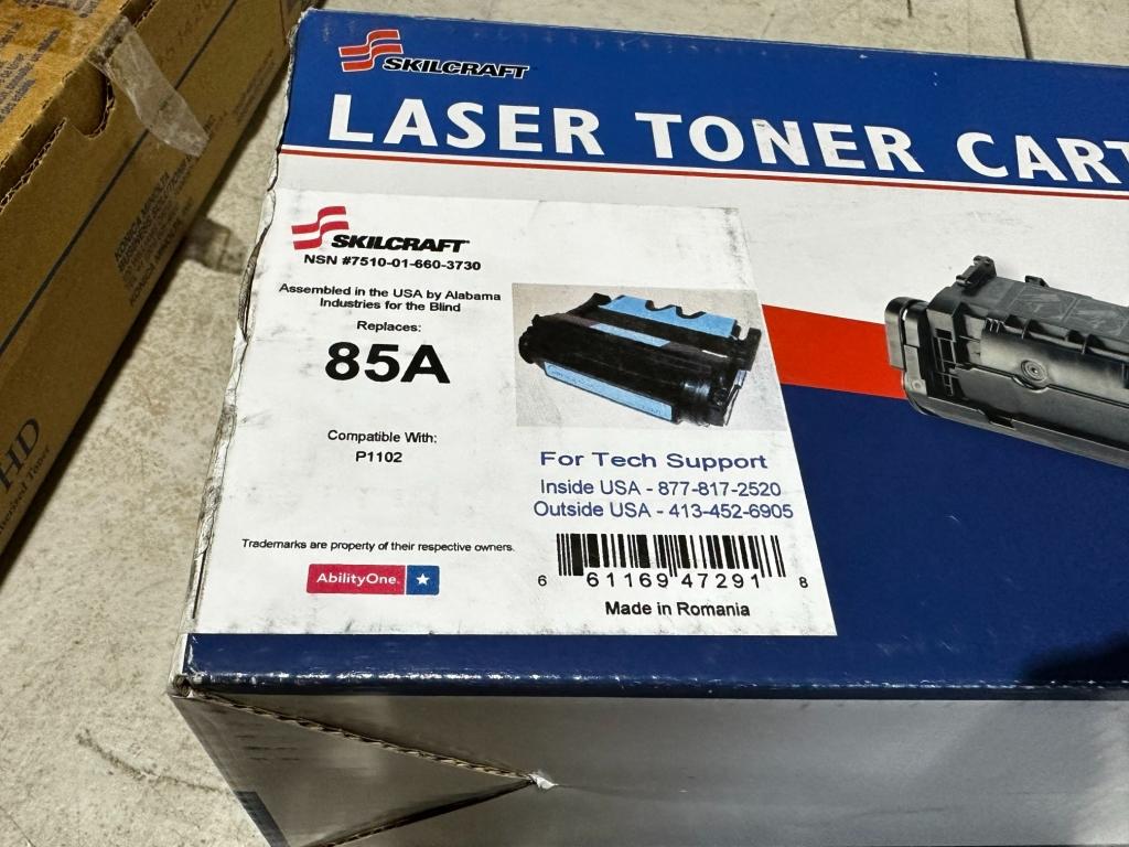 LOT CONSISTING OF ASSORTED TONER CARTRIDGES