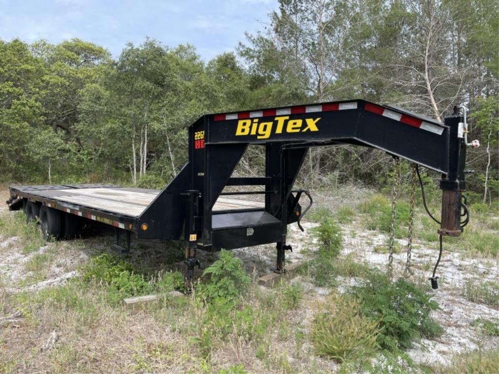 2020 BIG TEX 22GN HD 25' TANDEM AXLE DUAL WHEEL GOOSENECK TRAILER