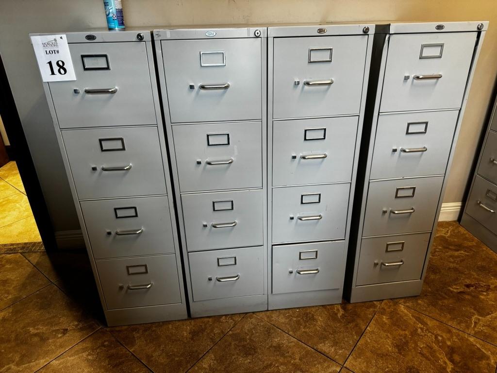 4-DRAWER FILE CABINETS