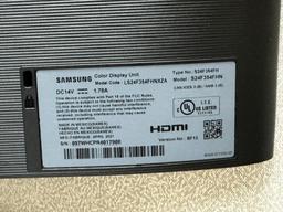 LOT CONSISTING OF (2) SAMSUNG 24" MONITORS