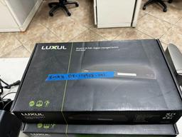 LOT CONSISTING OF (3) LUXUL 26 PORT GB SWITCHES