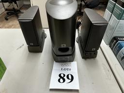 JVC DELUXE COMPUTER SPEAKERS WITH SUB