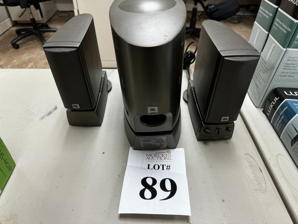 JVC DELUXE COMPUTER SPEAKERS WITH SUB