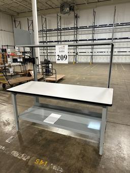 UNASSEMBLED PROLINE 72" X 30" X 79" WORKSTATION
