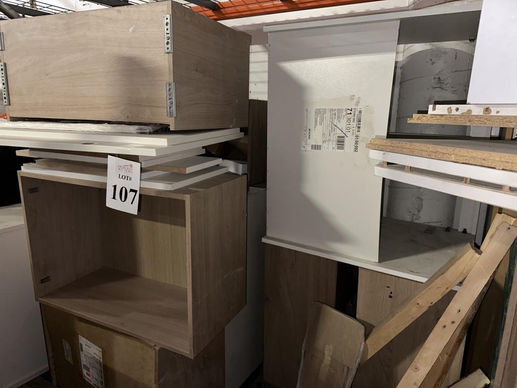 LOT CONSISTING OF PRE-CUT CABINETRY