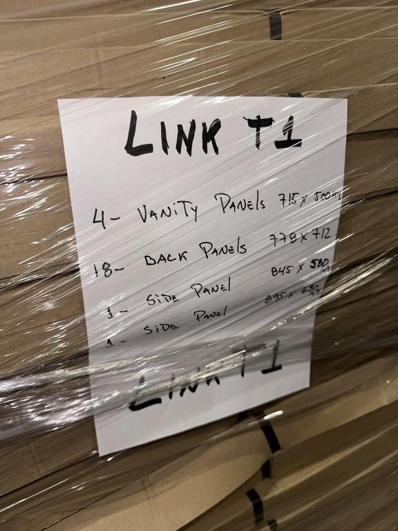 LOT CONSISTING OF ASSORTED PRE-CUT CABINETRY DOORS