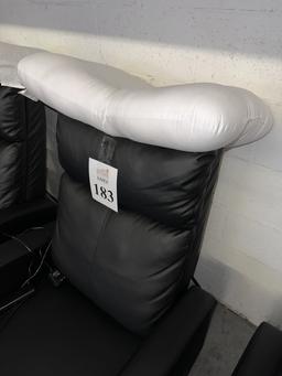 FAUX LEATHER RECLINER WITH HEATING
