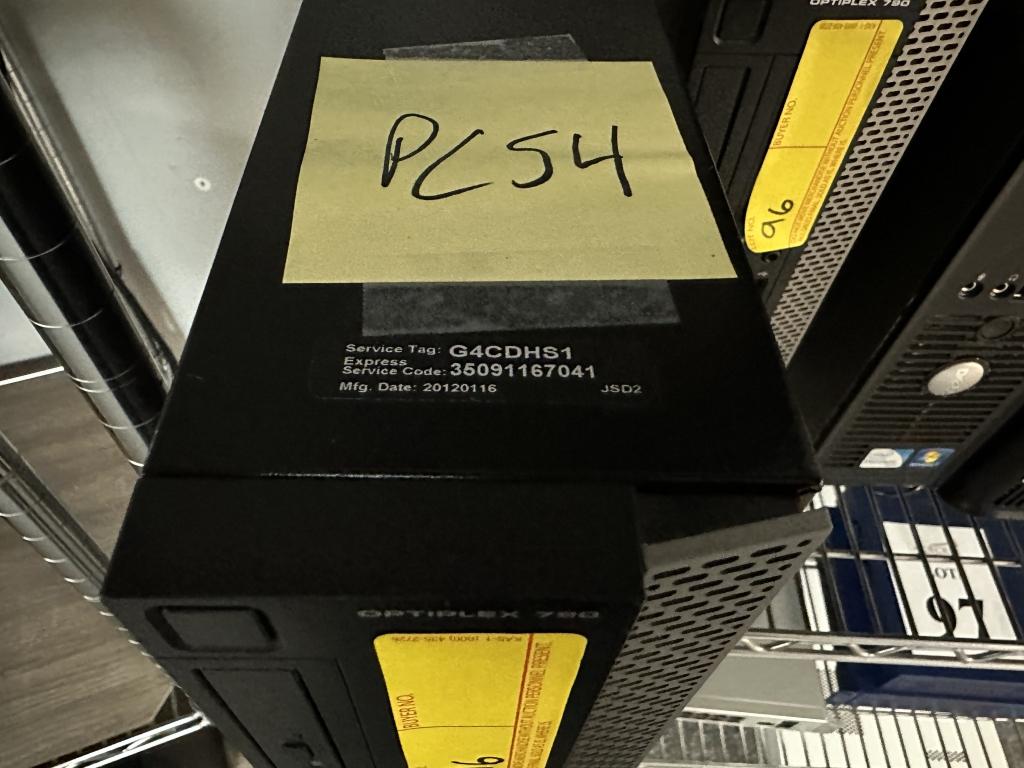 ASSORTED DELL DESKTOP COMPUTERS