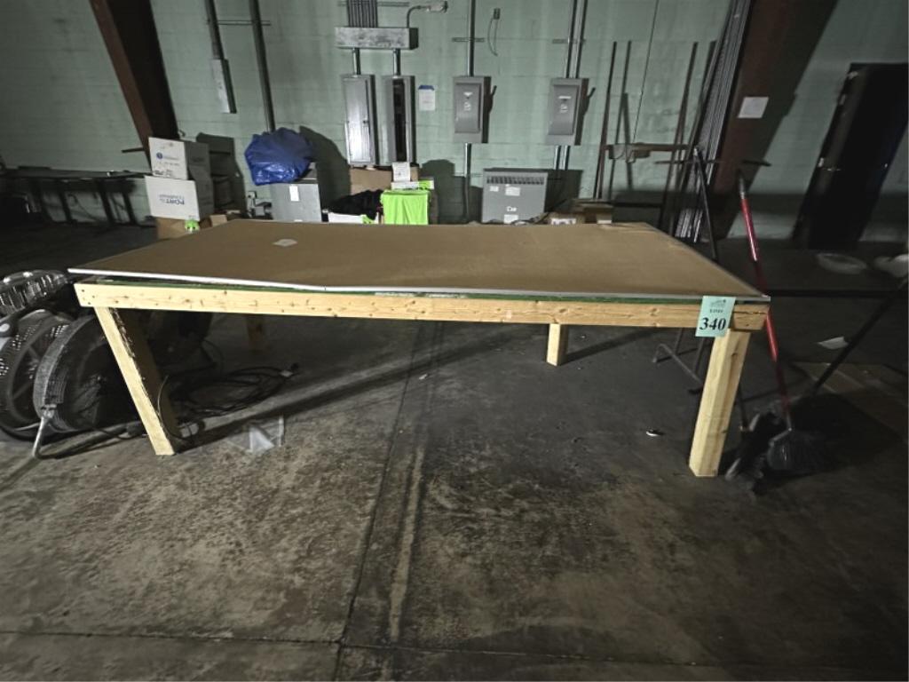 4'x8' HOMEMADE WOOD WORKBENCHES