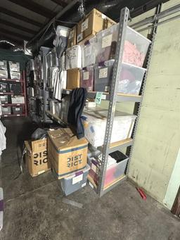 LOT CONSISTING OF MEDIUM DUTY SHELVING UNIT