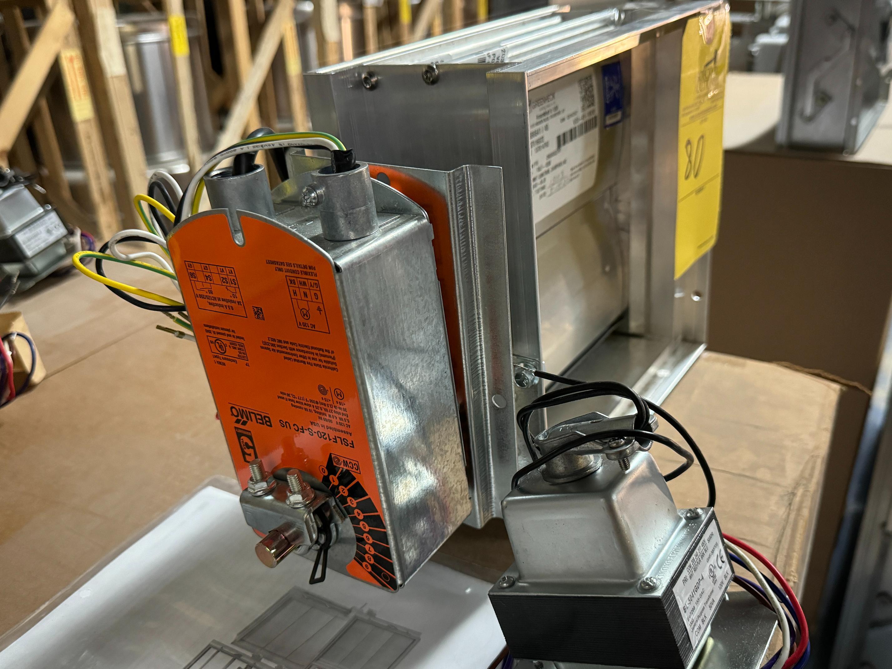 (NEW) GREENHECK MOTORIZED DAMPER
