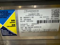 (NEW) GREENHECK MOTORIZED DAMPER