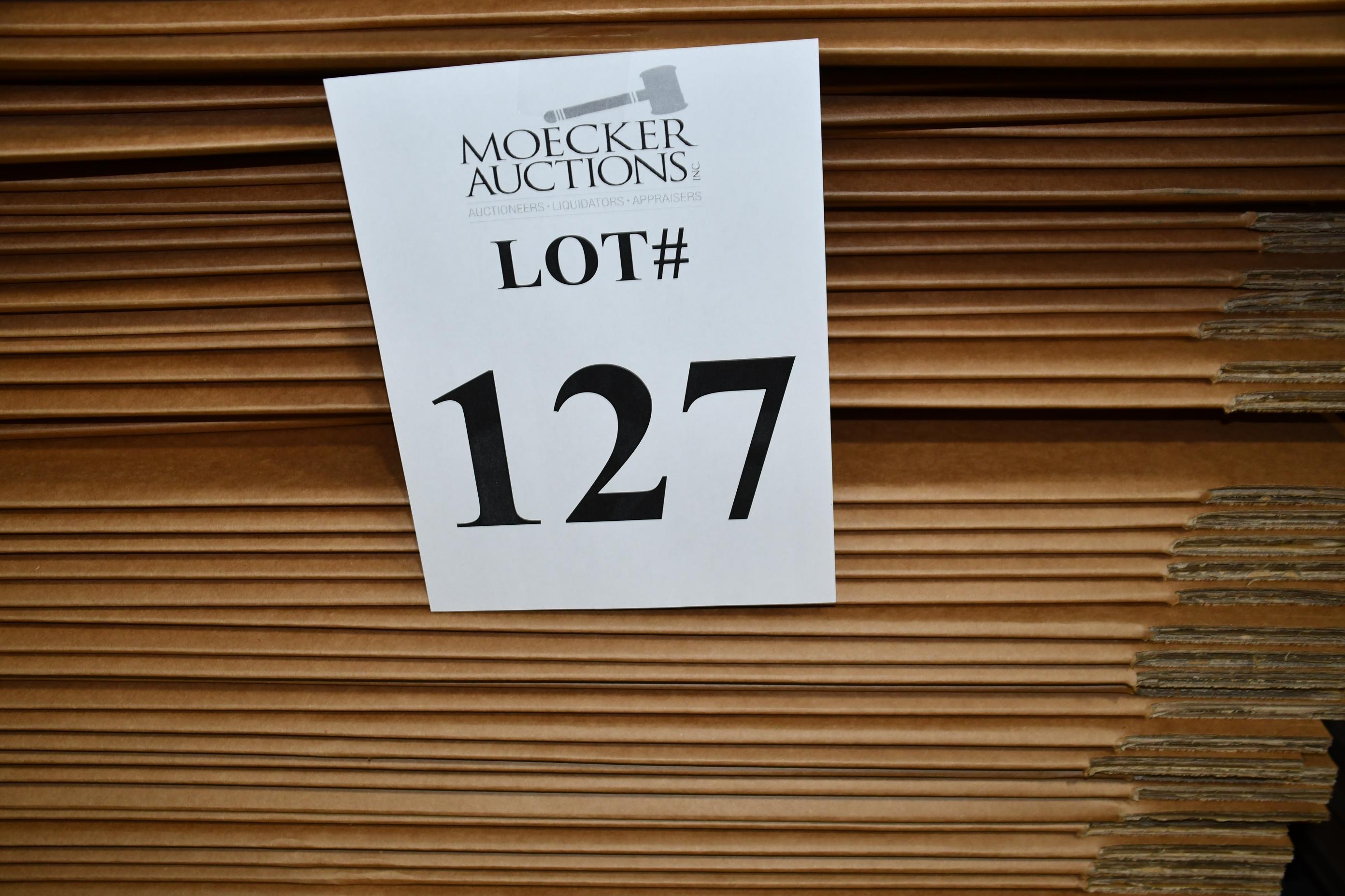 LOT CONSISTING OF TV SHIPPING BOXES