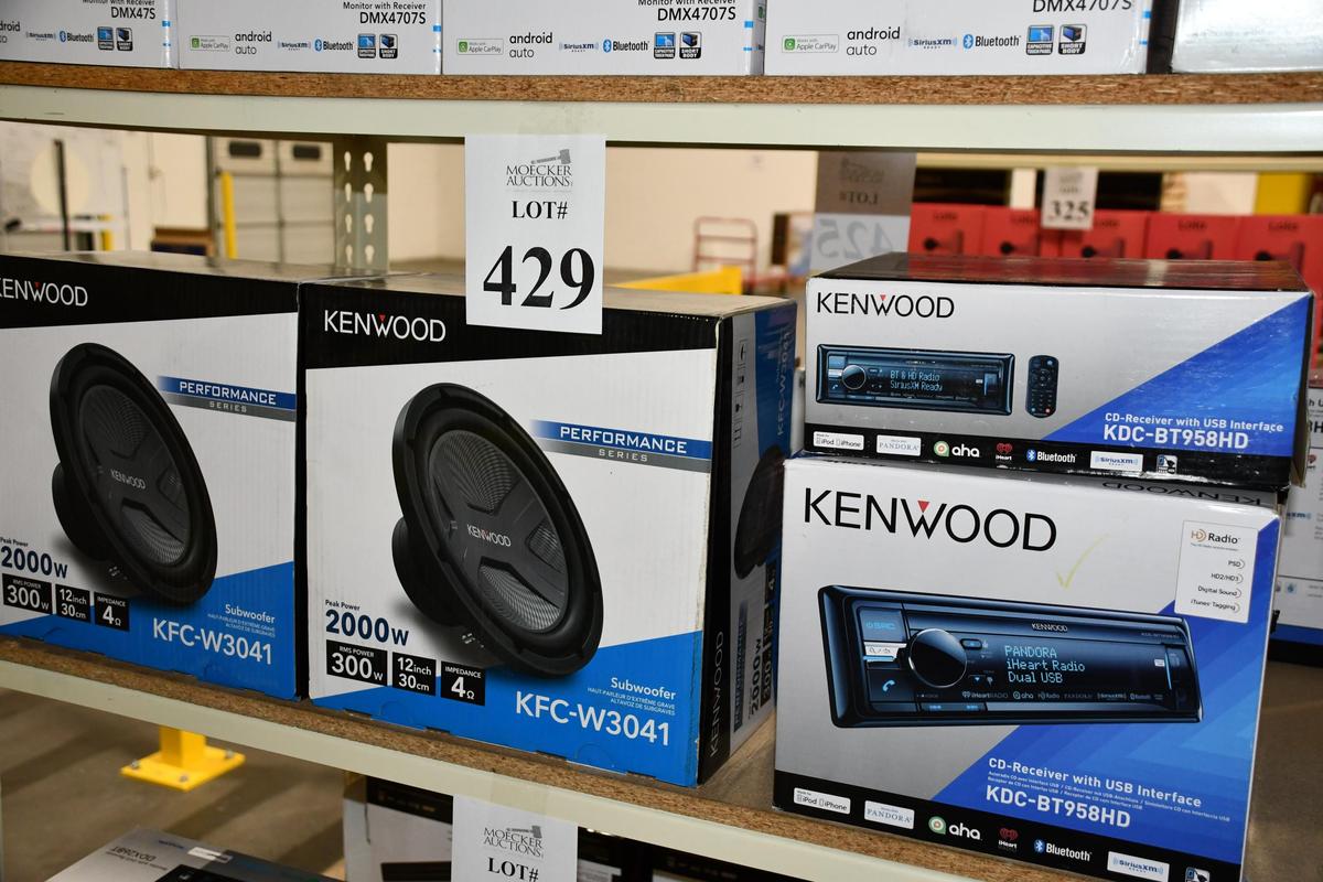ASSORTED KENWOOD RECEIVERS