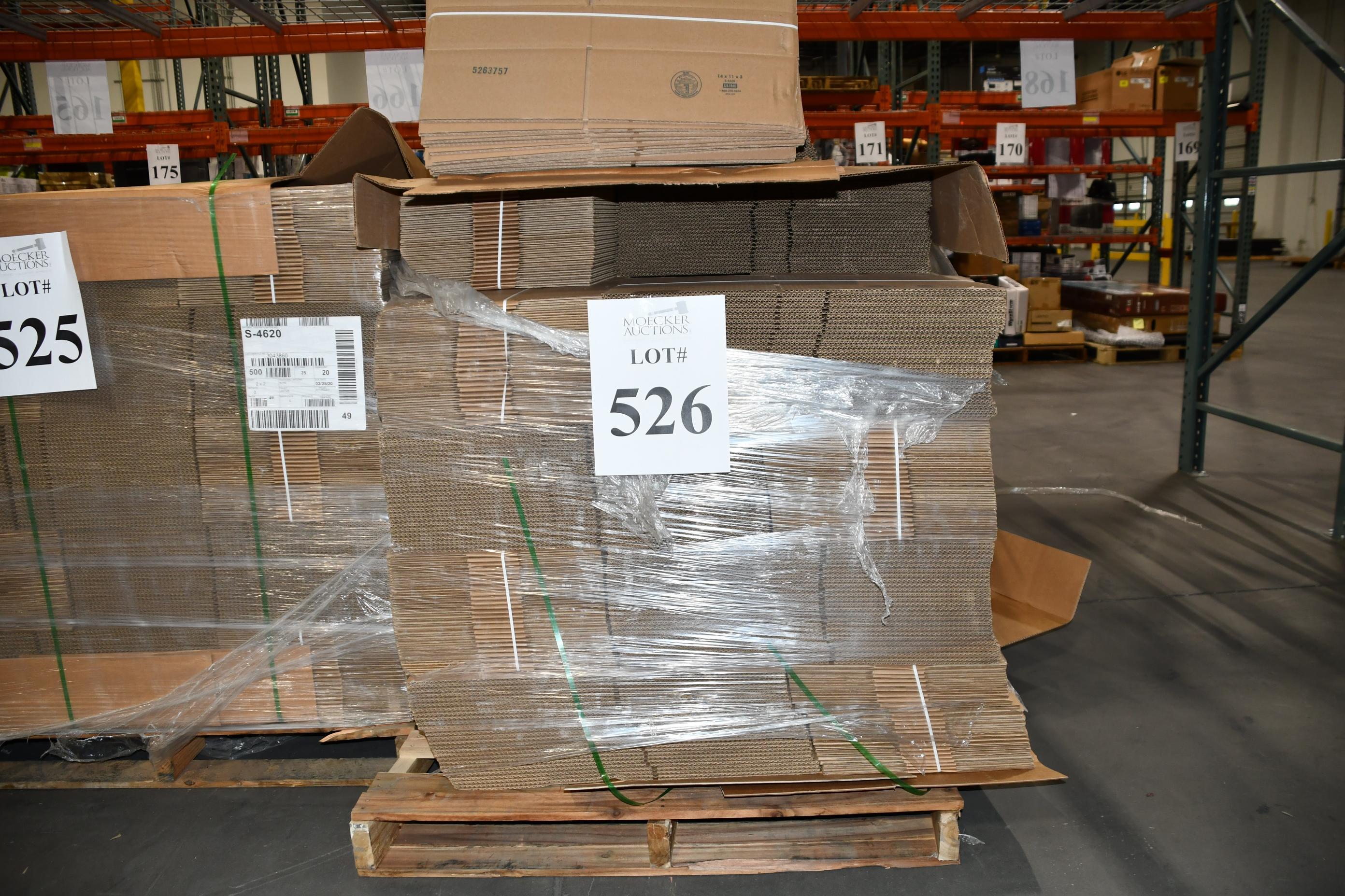 SHIPPING BOXES APPROX. 500