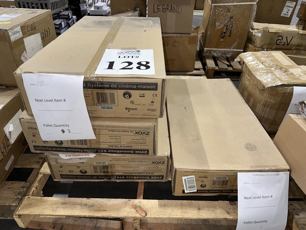 LOT CONSISTING OF ASSORTED AUDIO EQUIPMENT (NEW)