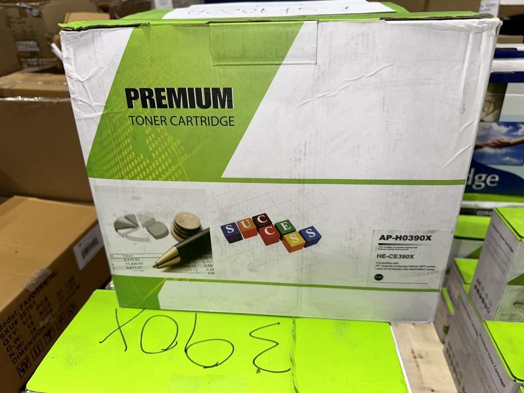 LOT CONSISTING OF ASSORTED TONER CARTRIDGES (NEW)