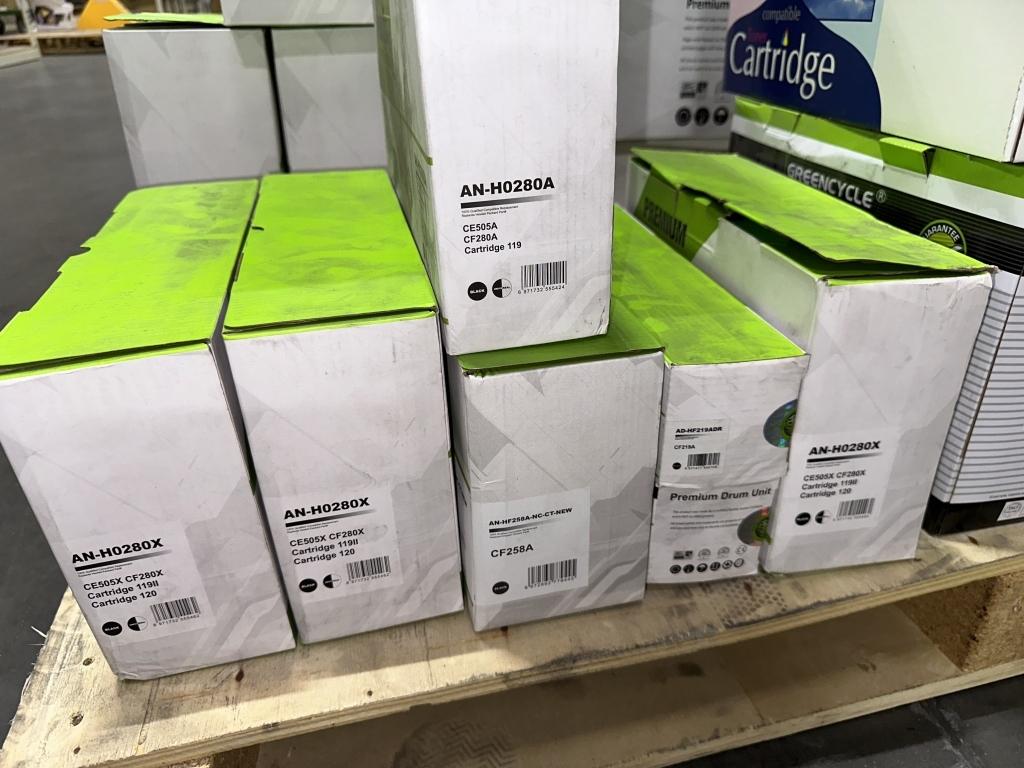LOT CONSISTING OF ASSORTED TONER CARTRIDGES (NEW)