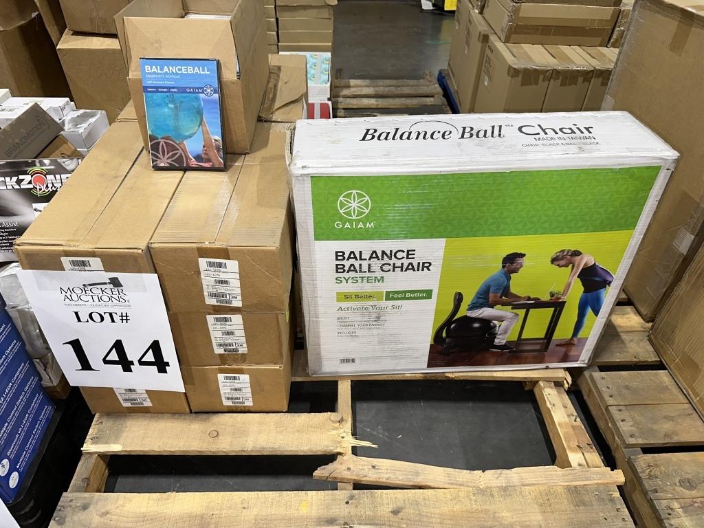 LOT CONSISTING OF BALANCE BALL SYSTEM (NEW)