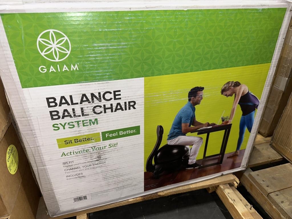 LOT CONSISTING OF BALANCE BALL SYSTEM (NEW)