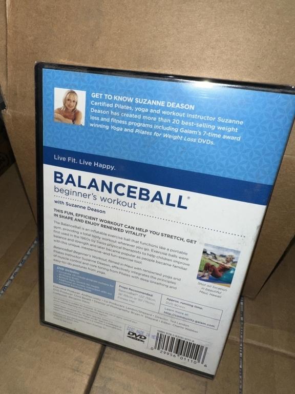 LOT CONSISTING OF BALANCE BALL SYSTEM (NEW)