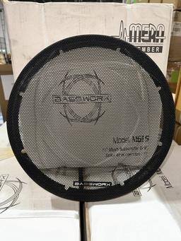 LOT CONSISTING OF MESH SUBWOOFER GRILLS (NEW)