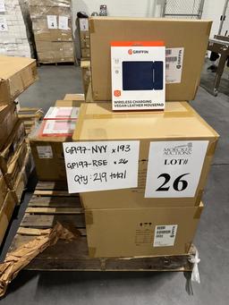LOT CONSISTING OF WIRELESS CHARGING MOUSEPADS (NEW)