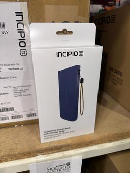 CASES OF INCIPIO POWER BANKS (NEW) (YOUR BID X QTY = TOTAL $)
