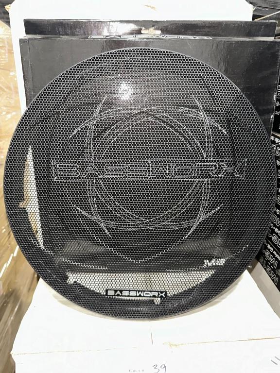 LOT CONSISTING OF MESH SUBWOOFER GRILLS (NEW)