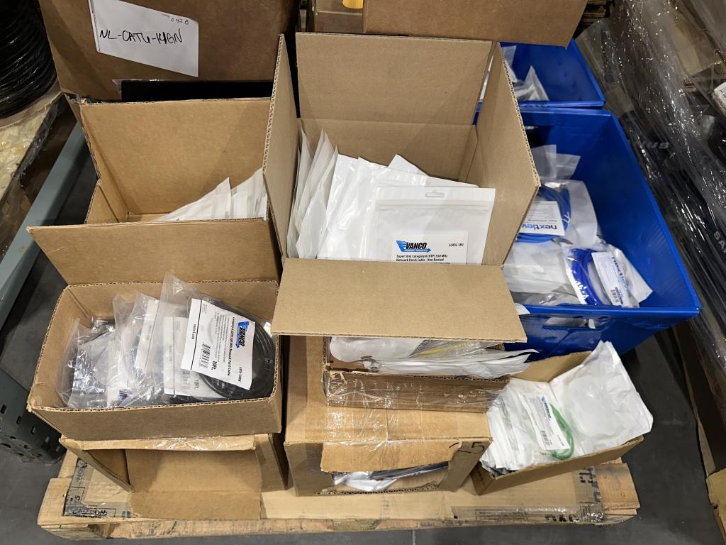 LOT CONSISTING OF CAT 6 CABLES