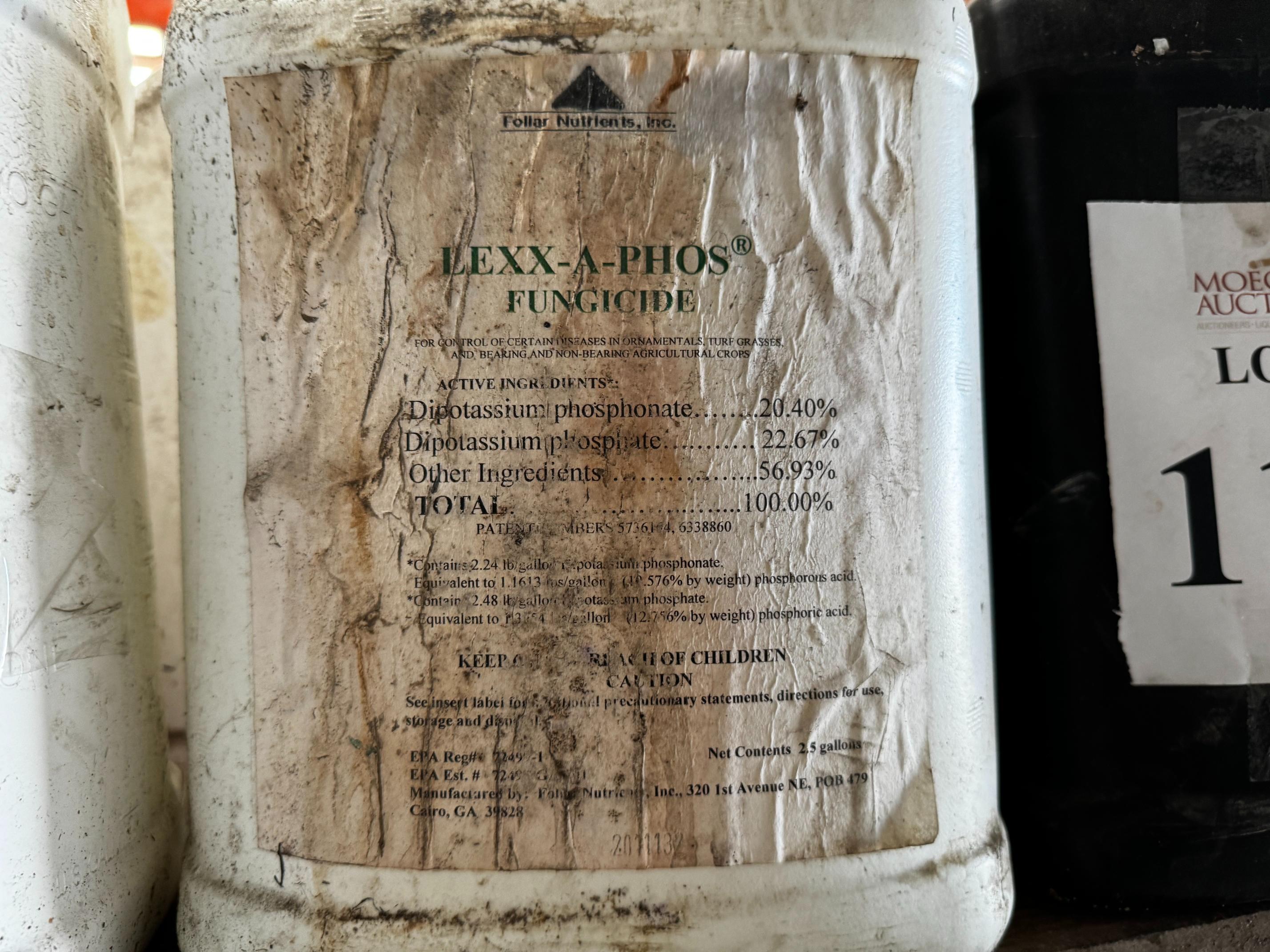ASSORTED JUGS OF FERTILIZER / INSECTICIDE (YOUR BID X QTY = TOTAL $)