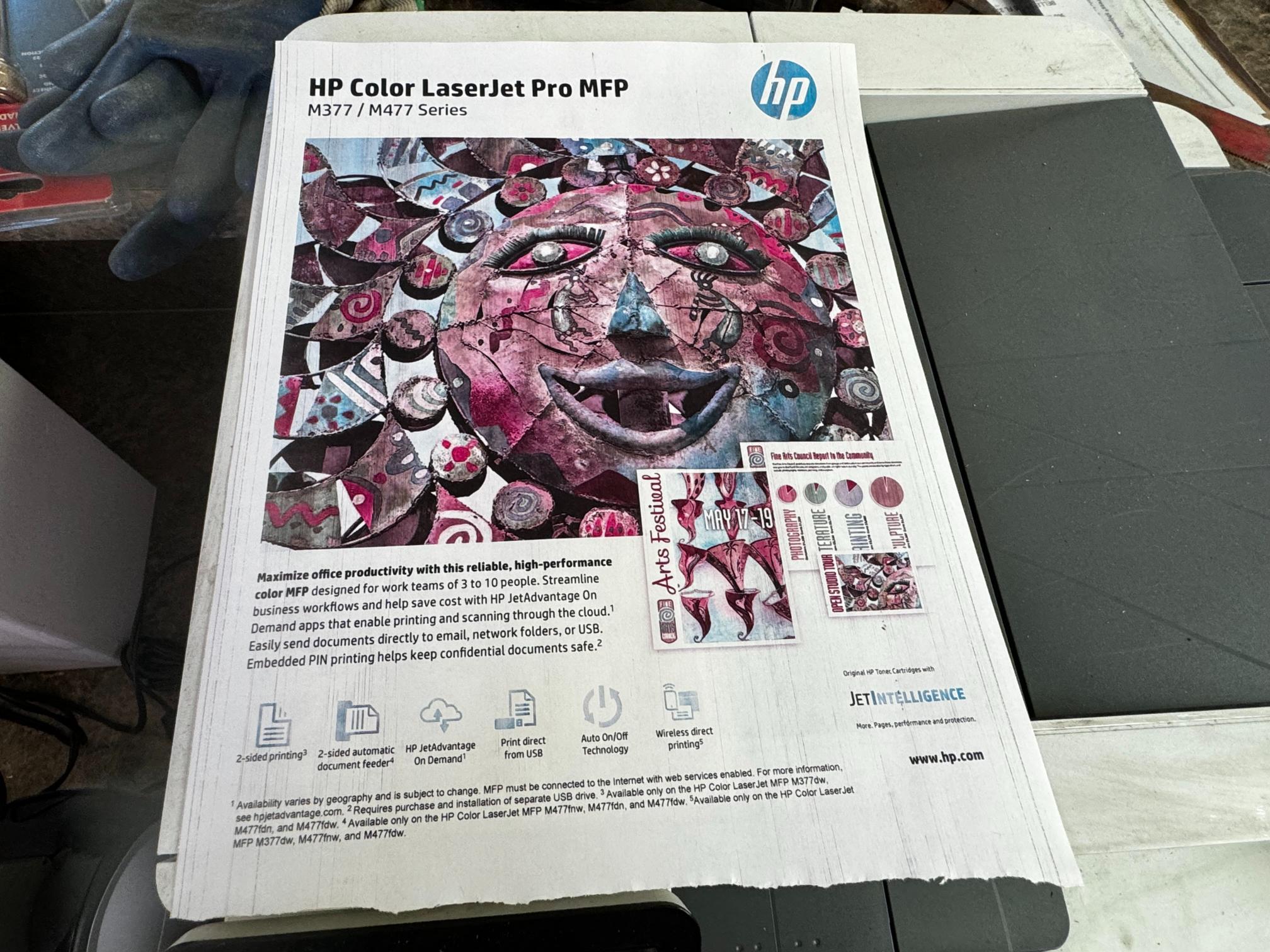 HP COLOR LASER JET PRO MFP M477FNW