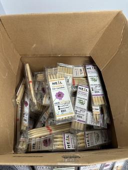 LOT CONSISTING OF ASSORTED HEAL EAR CANDLES (NEW)