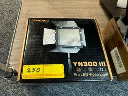 YONGNUO YN300 III PRO LED VIDEO LIGHT (NEW) (YOUR BID X QTY = TOTAL $)